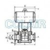 GUQ-10(KF)，GUQ-16(KF)，GUQ-25(KF)，GUQ-32(KF)，氣動高真空球閥