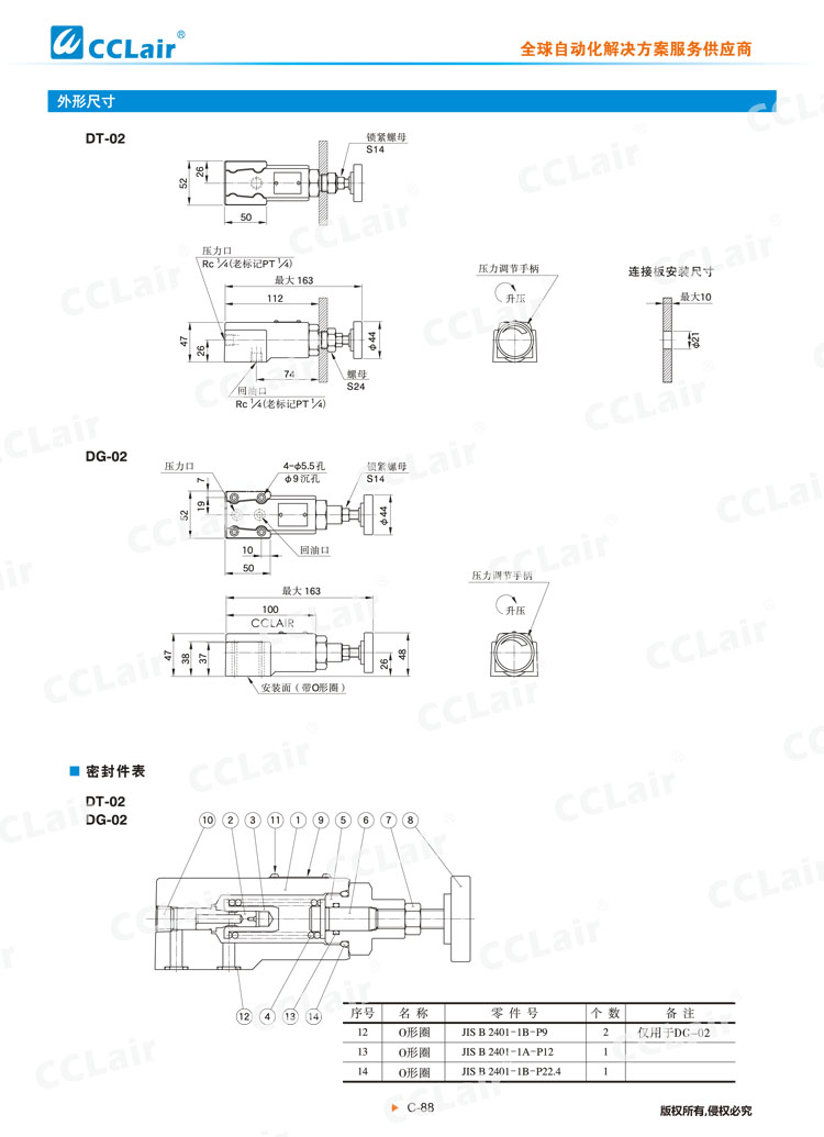 DT、DG系列直動式溢流閥-2