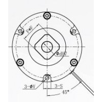 S040，S060，S080，S100，伺服電機(jī)制動(dòng)器