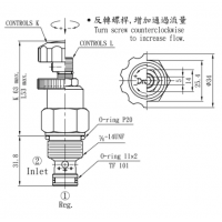 CNC-102-L2.0N，CNC-122-L2.0N流量閥集流閥