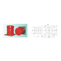 QS-HS3-4160/5200/5220/8130/9750/14400，QS-HS3-740/940/1270/1480/1990/2540/3260，QS-HS3-28/40/60/65/100/130/150/200/290/330/460/600， QS-HS3型聚氨酯緩沖器