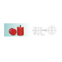 QS-HS1-600/740/940/1270/1480/1990/2540/3260/5200，QS-HS1-28/40/60/65/100/130/150/220/290/360/470，QS-HS1型聚氨酯緩沖器