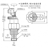 CNC-102-L2.0N，CNC-122-L2.0N流量閥集流閥